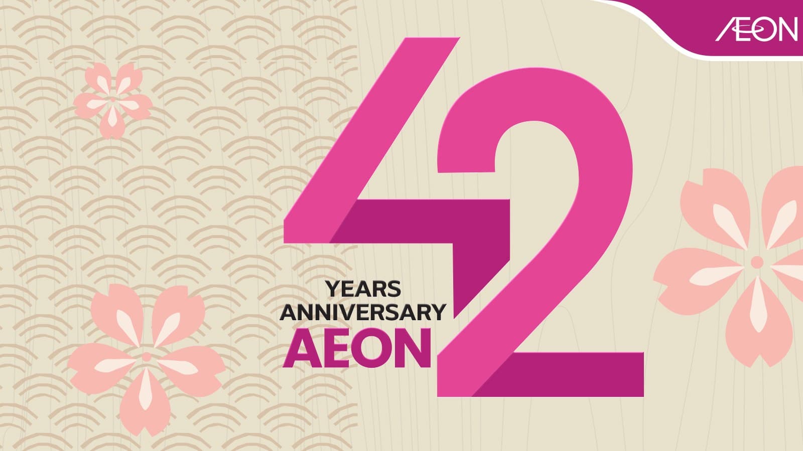 AEON's 42nd Anniversary: RM42 Buys One Draw Entry, and Only 21 Stores Get a VIP Day
