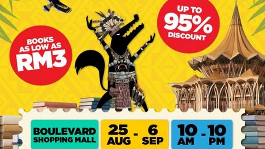 Big Bad Wolf Kuching Closed 6 September 2026 — Miri Is Next at Boulevard Shopping Mall, 24 Sep to 4 Oct, and the Offers Do Not Stack