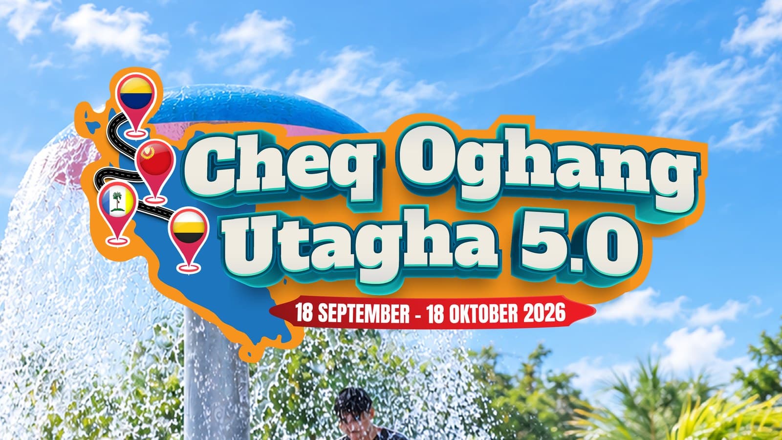Bukit Merah Waterpark at RM23: Cheq Oghang Utagha 5.0 for Perak, Kedah, Penang and Perlis Residents