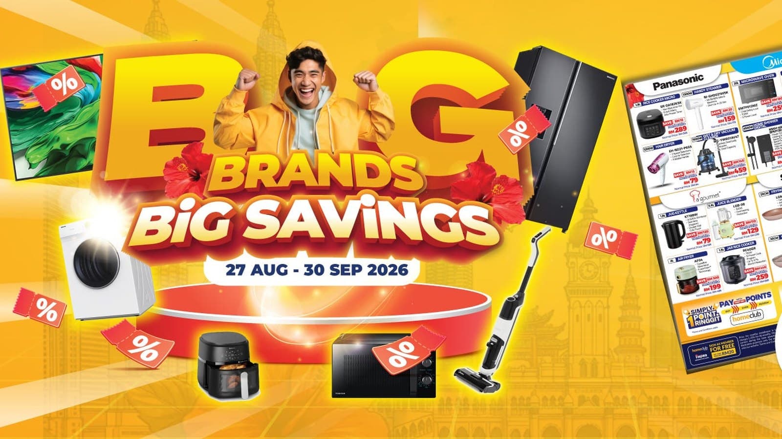 COURTS汝来与芙蓉2026年9月:Big Brands Big Savings促销至9月30日,以及RM9冷气安装为何只限Hisense