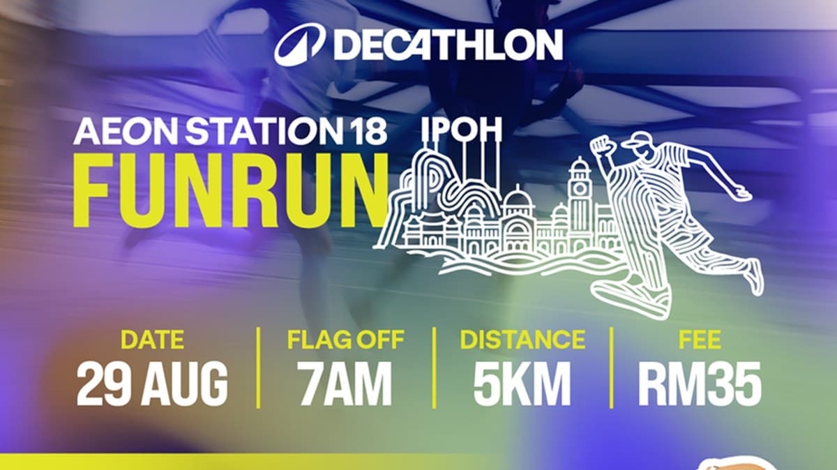 Decathlon's New Ipoh Outlet Opens With a RM35 Grand-Opening Fun Run at AEON Station 18 (29 Aug)