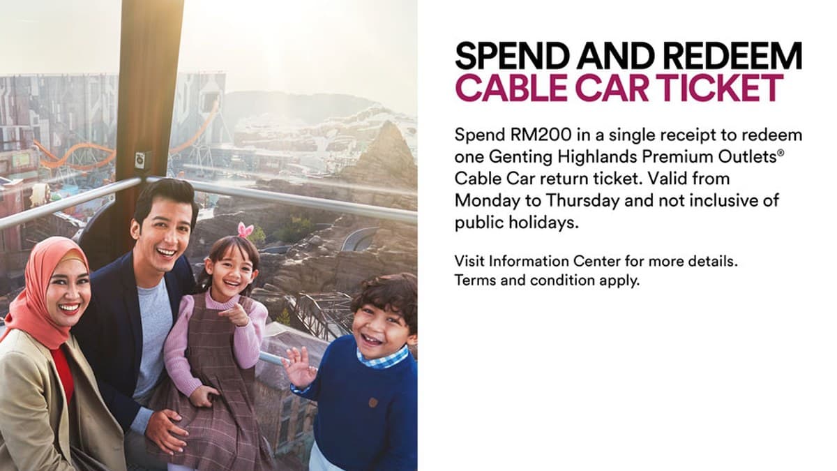 Genting Highlands Premium Outlets Sale Oct-Nov 2026: Weekend Specials 23-25 Oct, Aigner, Max Mara and Melium to 11 Nov, 24 Brand Deals