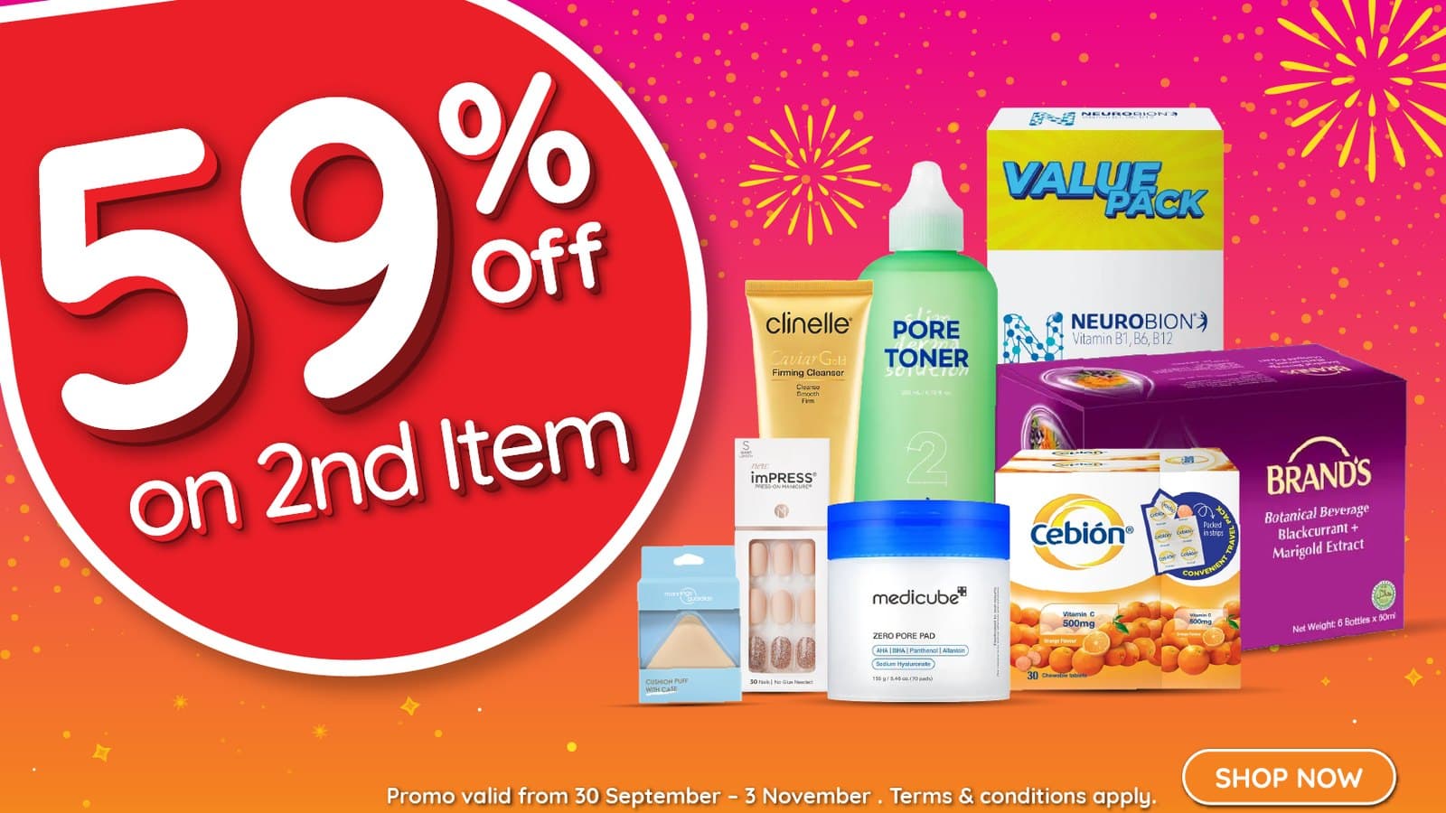 Guardian's Buy 2 Free 1 Is Over. In October It's 59% Off the 2nd Item to 3 November, and Beauty Days 40% Off to 5 October 2026