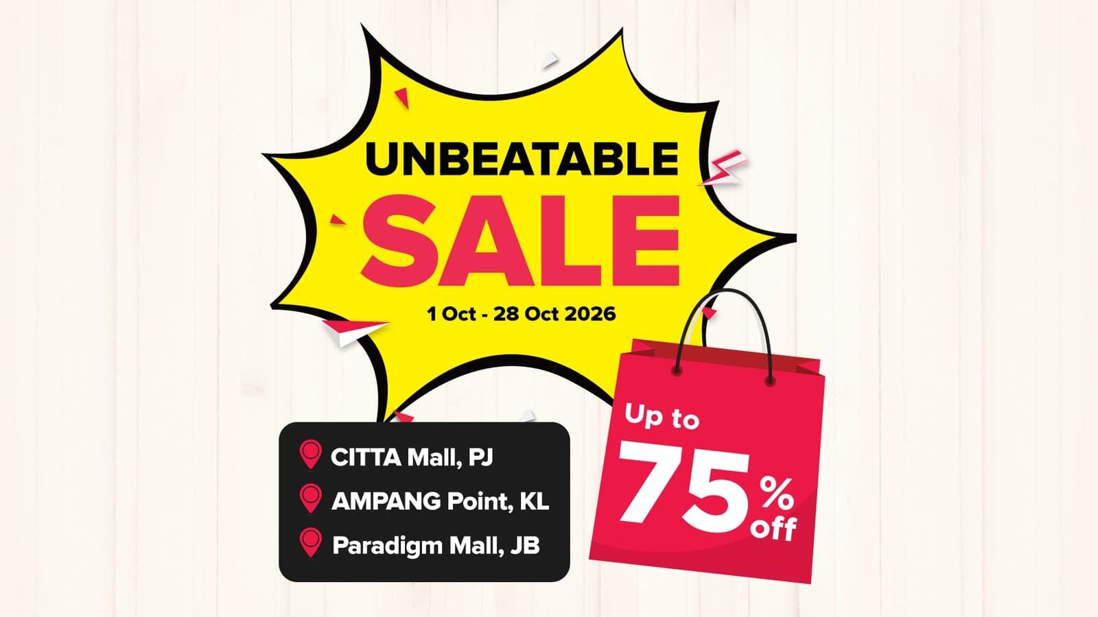 Harvey Norman Factory Outlet Unbeatable Sale: What 'Up to 75% Off' Really Buys (1-28 Oct)