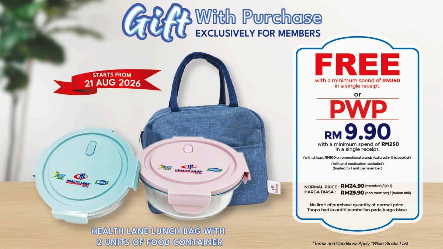 Health Lane Merdeka Mega Sale, Till 30 September: The RM9.90 Lunch Bag Is Better Value Than the Free One