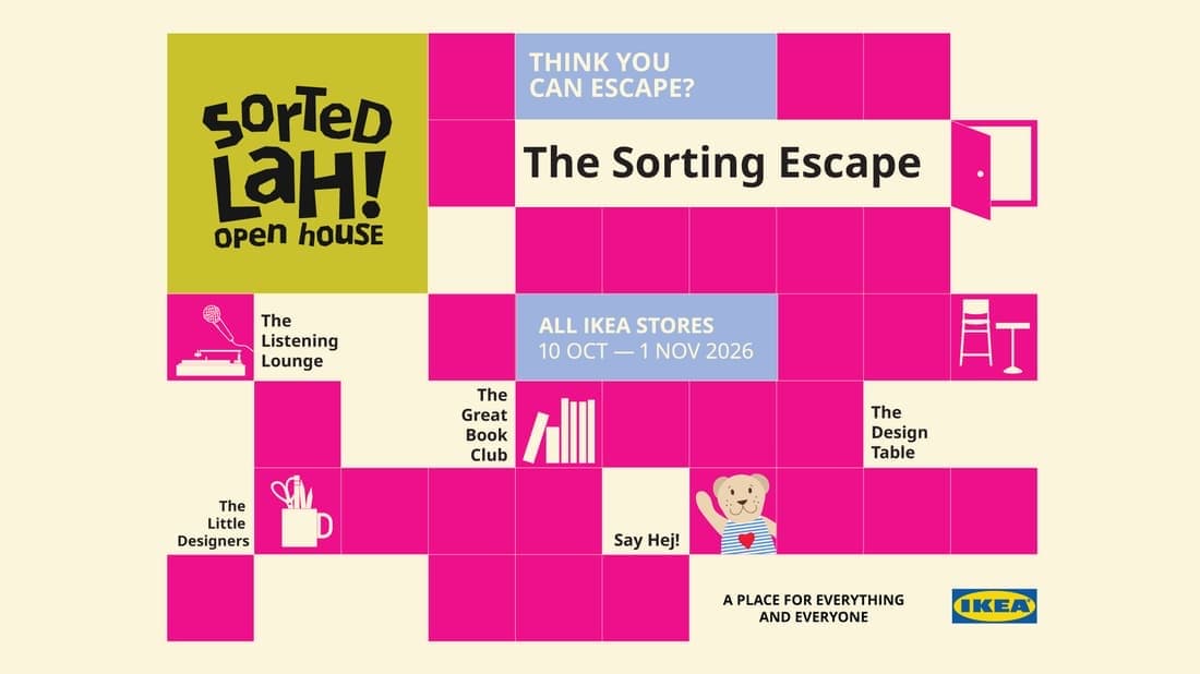 IKEA Sorted Lah! Open House: Free Weekend Activities at All 4 Stores, and a Storage Set Worth up to RM800 (to 1 Nov)