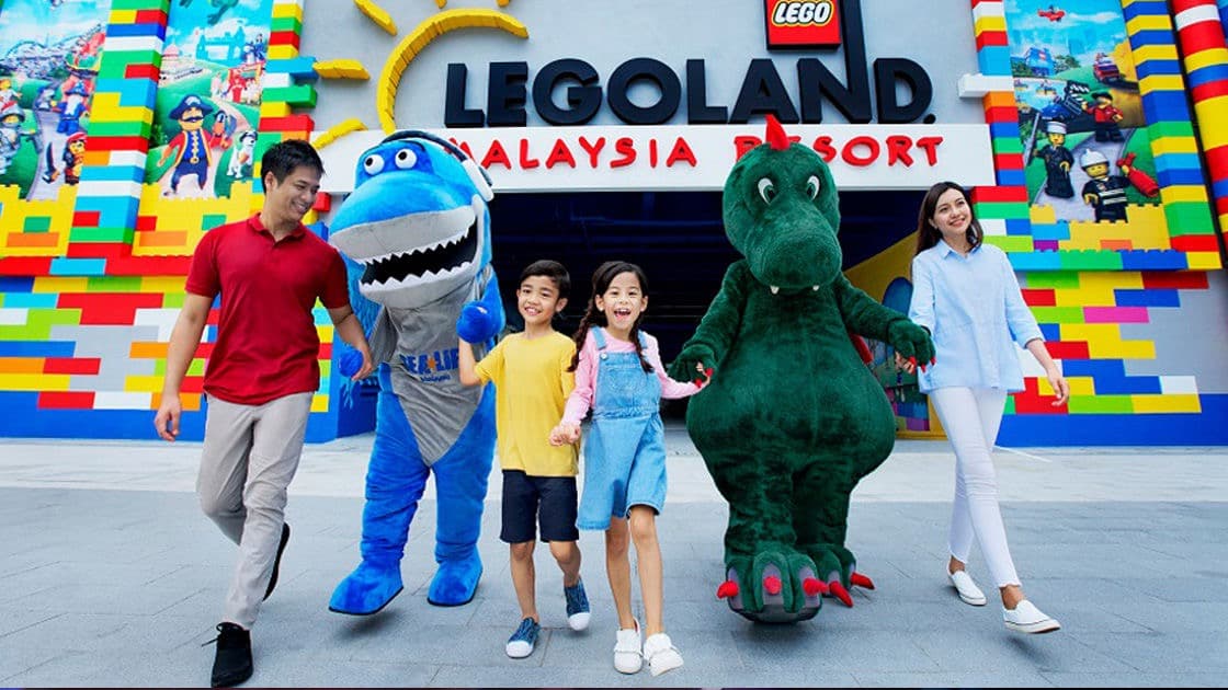 LEGOLAND Malaysia用TNG eWallet付款享6折:MyKad持有者主题乐园RM123,至11月15日