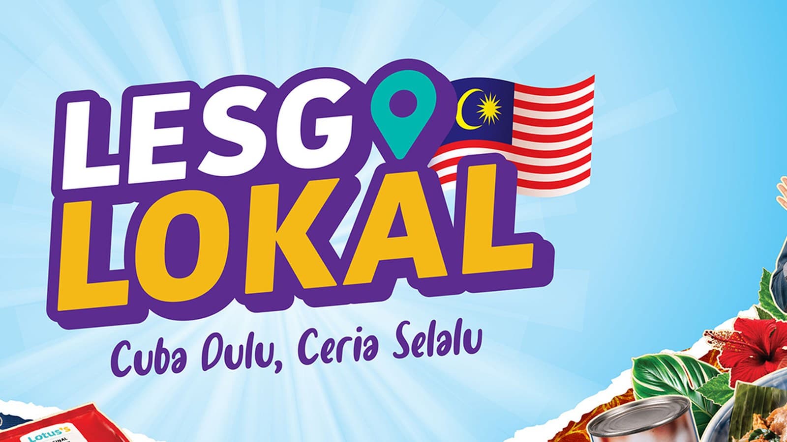 Lotus's Malaysia Lesgo Lokal Merdeka Sale: Buy 1 Free 1 Groceries, Deals From RM1.49 (Till 26 Aug)