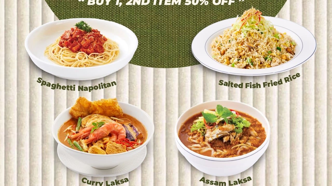 Madam Kwan's Exchange TRX Weekday Dinner: Buy 1, 2nd Dish 50% Off, 5pm-10pm Until 27 November
