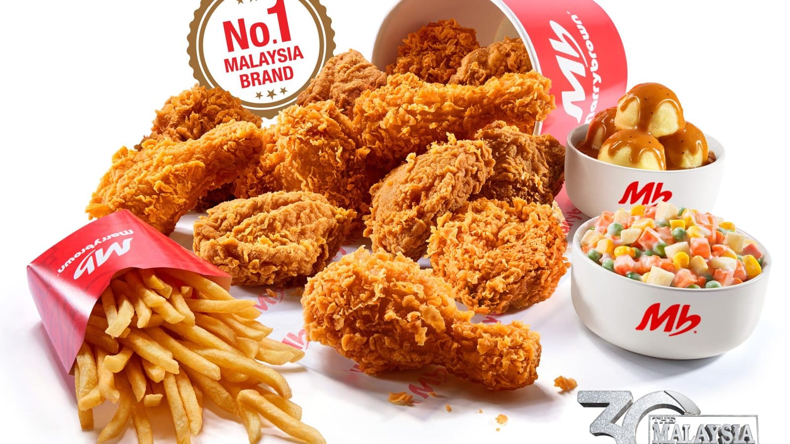Marrybrown: Free Ayam Goreng MB with Combo Meal at AEON BiG (Till 31 Oct)