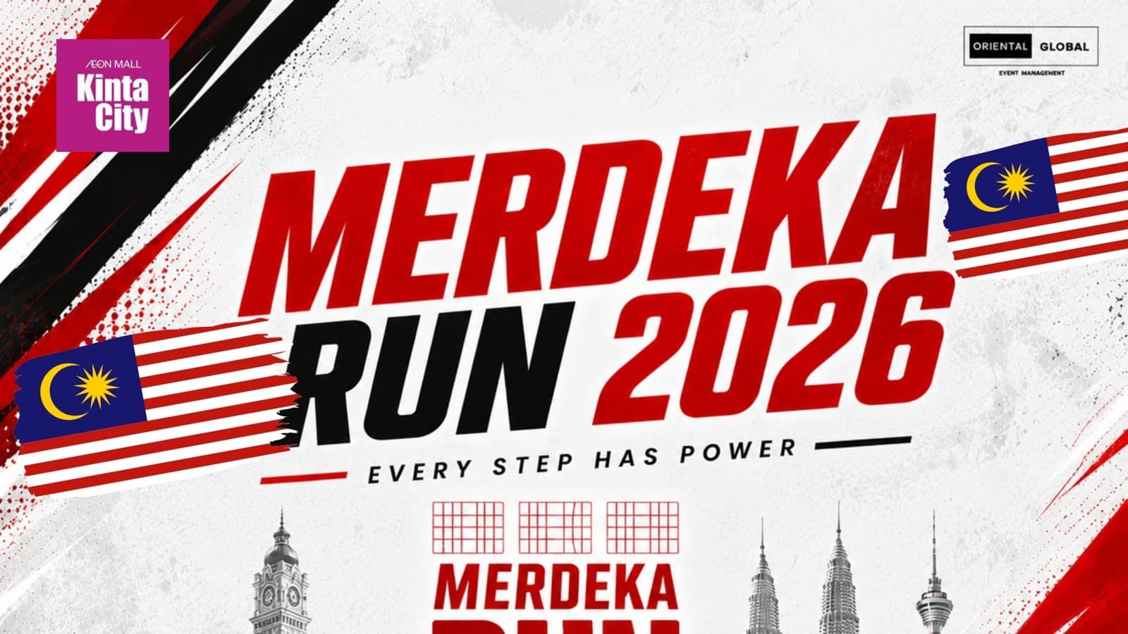 Merdeka Run 2026 Ipoh Is Tomorrow (16 Aug) at AEON Kinta City — Registration Has Closed