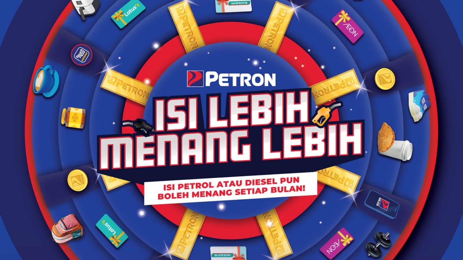 Petron Isi Lebih Menang Lebih: Fill 25L Petrol or 50L Diesel to Win Gold Bars, October to December 2026