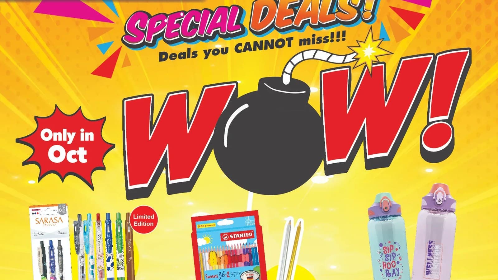 POPULAR Bookstores October 2026 Promotions: Good Reads, Great Value Member Prices to 11 Oct, October WOW! Deals and Three Bookfairs (Super Holiday Has Ended)