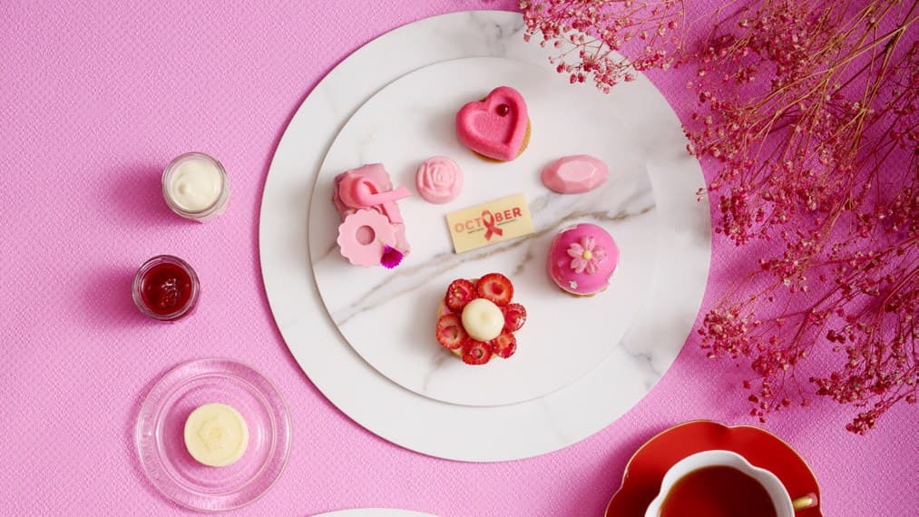 Shangri-La KL Pink Indulgence Afternoon Tea: RM110 First Guest, RM100 Each After, Until 31 Oct