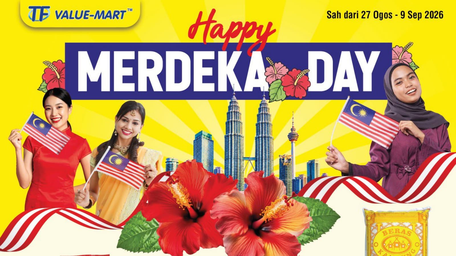 TF Value-Mart Spend Less Get More, 10–23 Sep 2026: Flyer Prices and 3 Live Contests