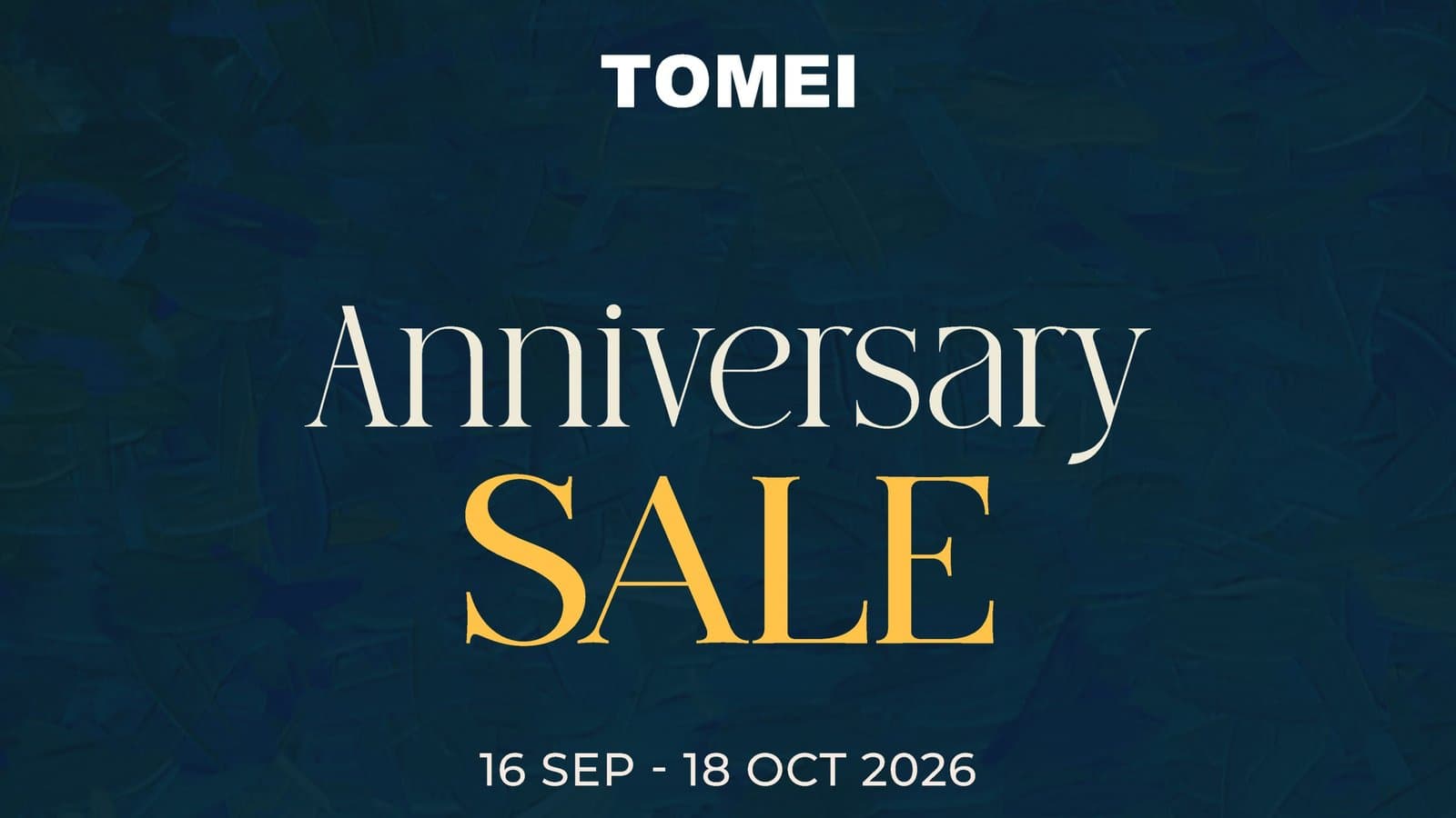 TOMEI Anniversary Sale: RM20 Off Per Gram When You Trade In Old Gold, Until 18 October