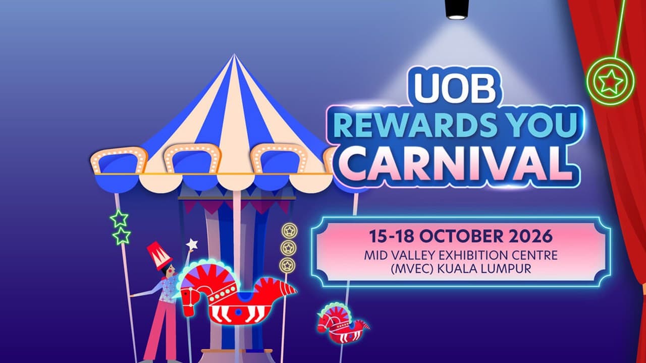 UOB Cyber Carnival 2026: Online Codes to 31 October (Agoda 15%, Watsons RM10, Senheng RM100) and an iPhone Draw, After the Mid Valley Fair