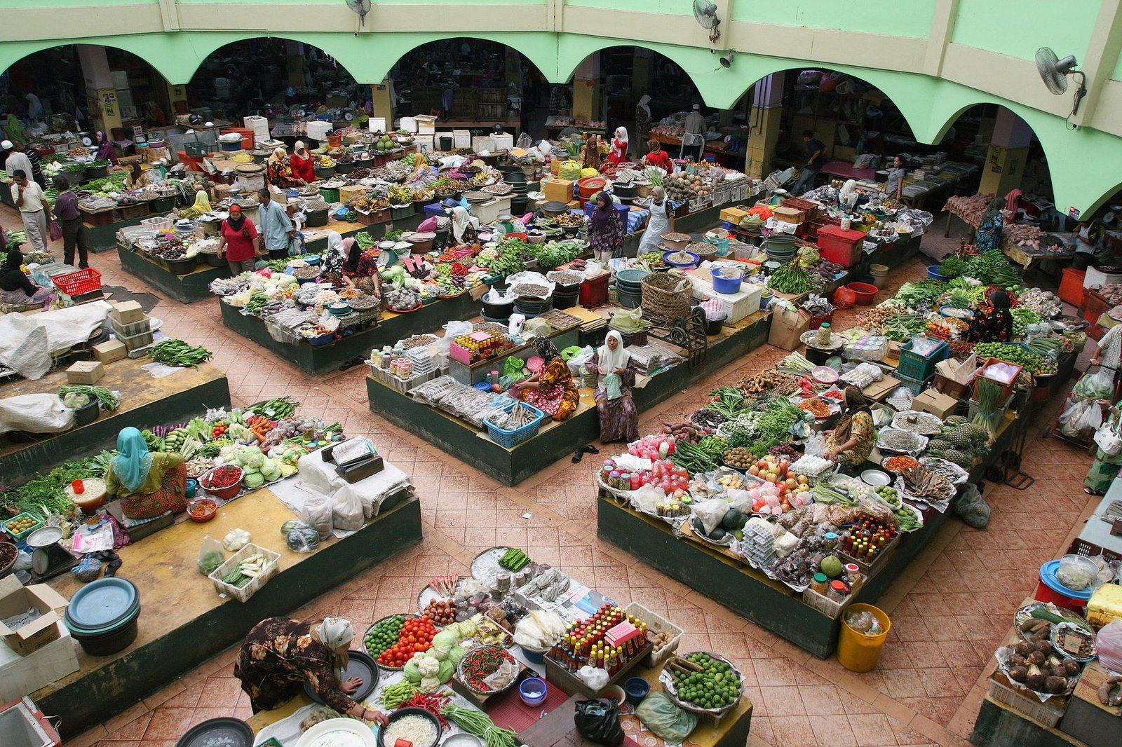Pasar Besar Siti Khadijah (cooked-food stalls)