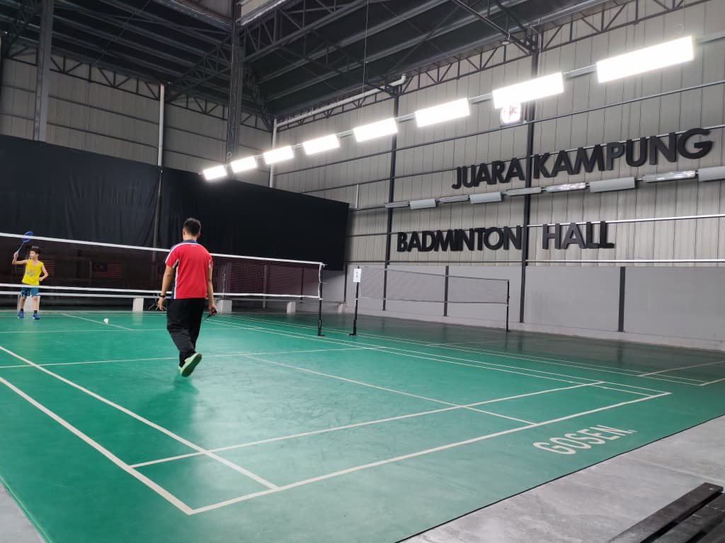 Juara Kampung Badminton Hall, Bukit Rambai