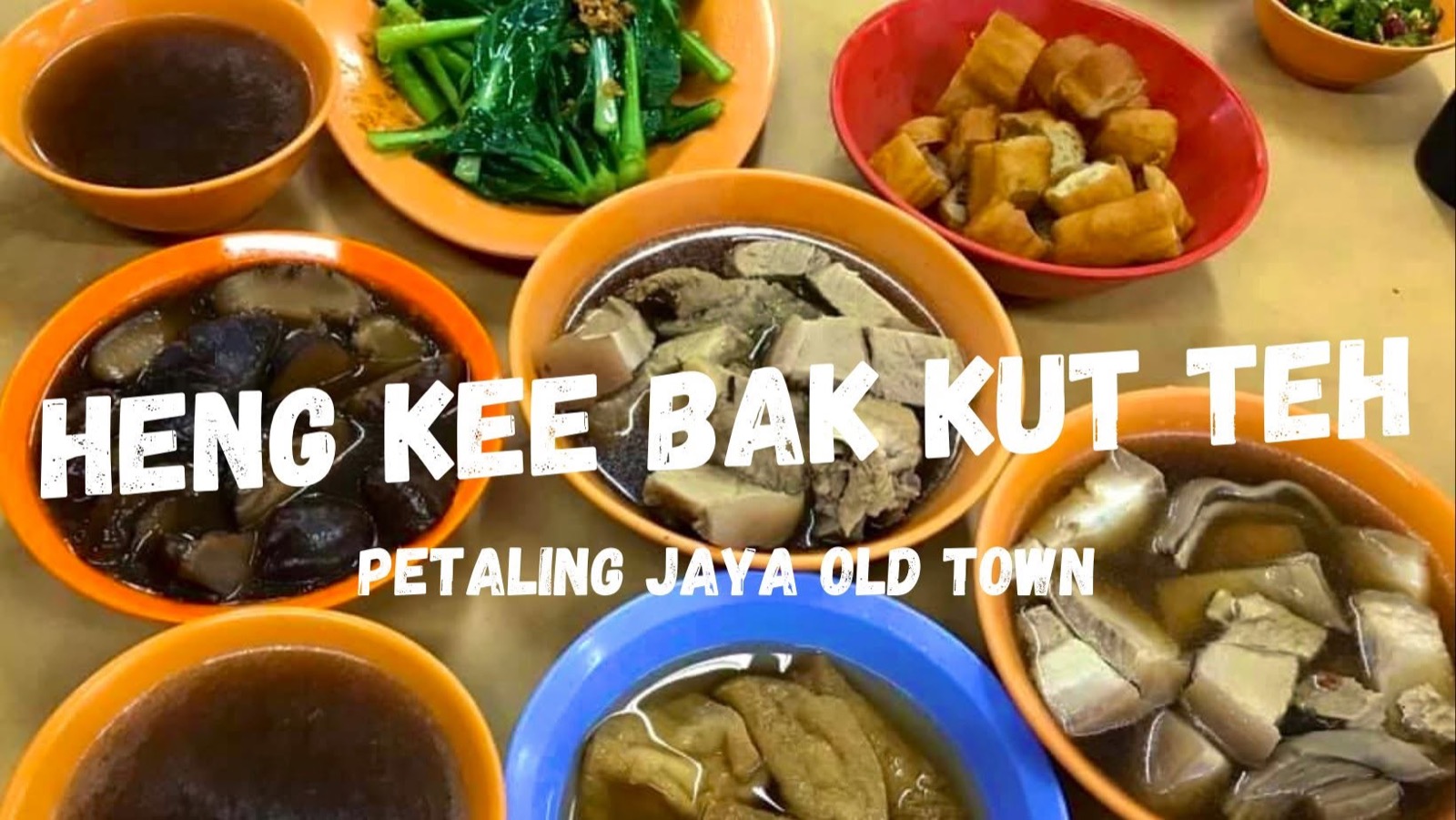 Heng Kee Bak Kut Teh, Seksyen 1 PJ — the evening-only one, and the lightest soup here