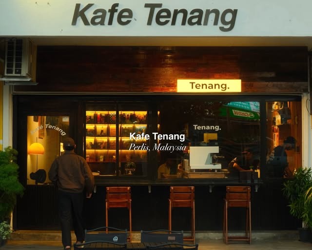 Kafé Tenang — Taman Pertiwi, Kampung Seriap (Jalan Kangar–Alor Setar)