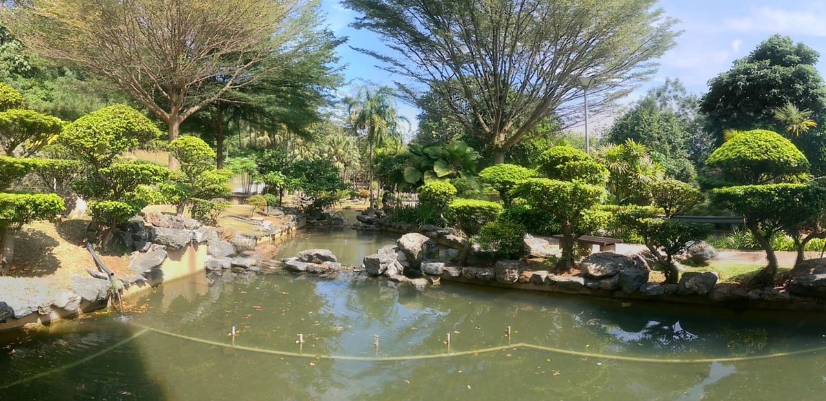 Taman Wawasan(愿景公园),第二区——起伏地形与湖畔环线