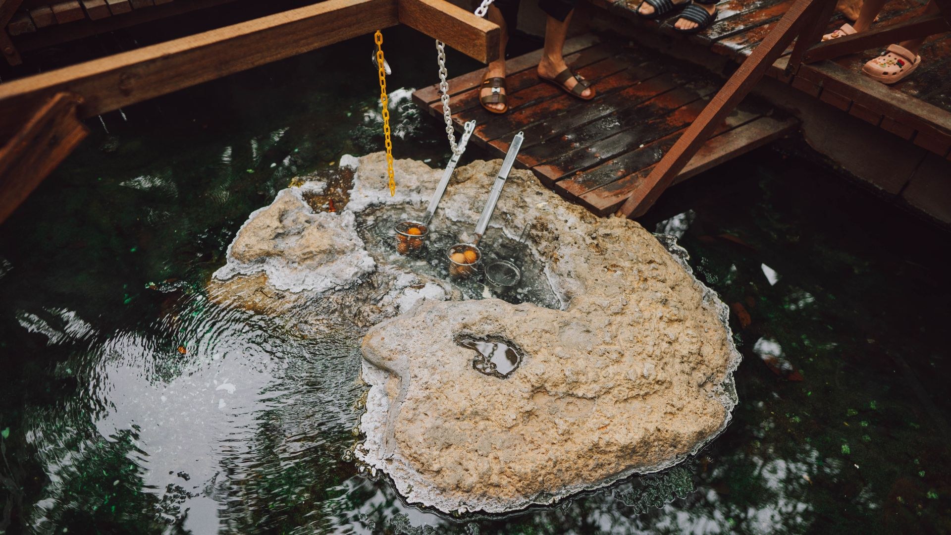 Sungai Klah Hot Springs Park (Felda Residence Hot Springs) — Sungkai