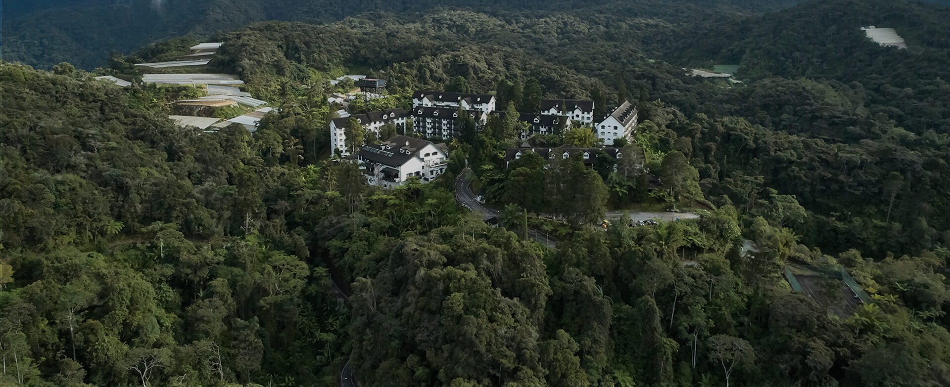 Strawberry Park Resort — its own hill above Tanah Rata