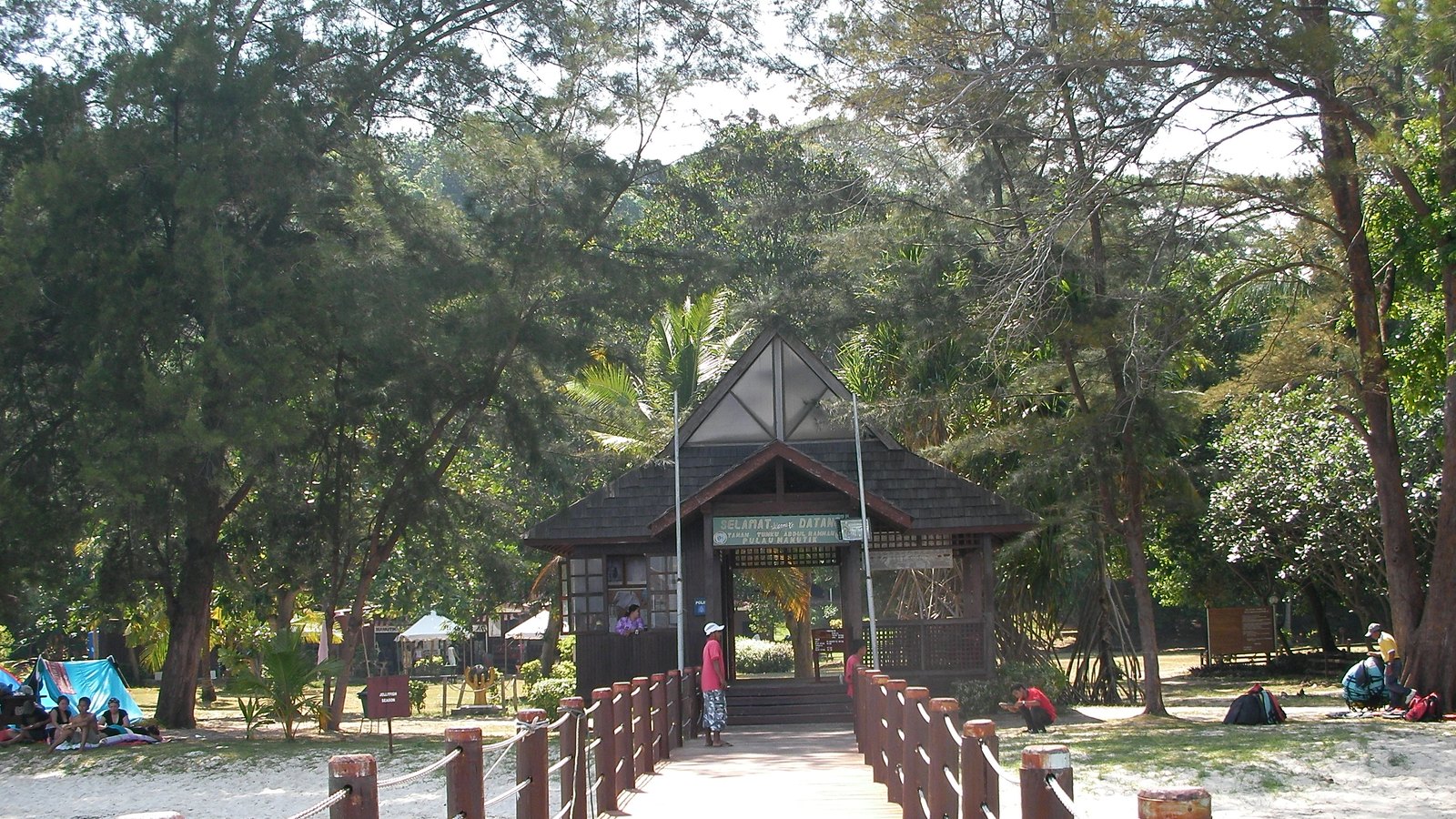 Mamutik Island — the smallest and quietest of the four