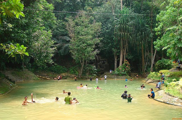 Bukit Ayer Recreational Forest — waterfall, forest trail & camping