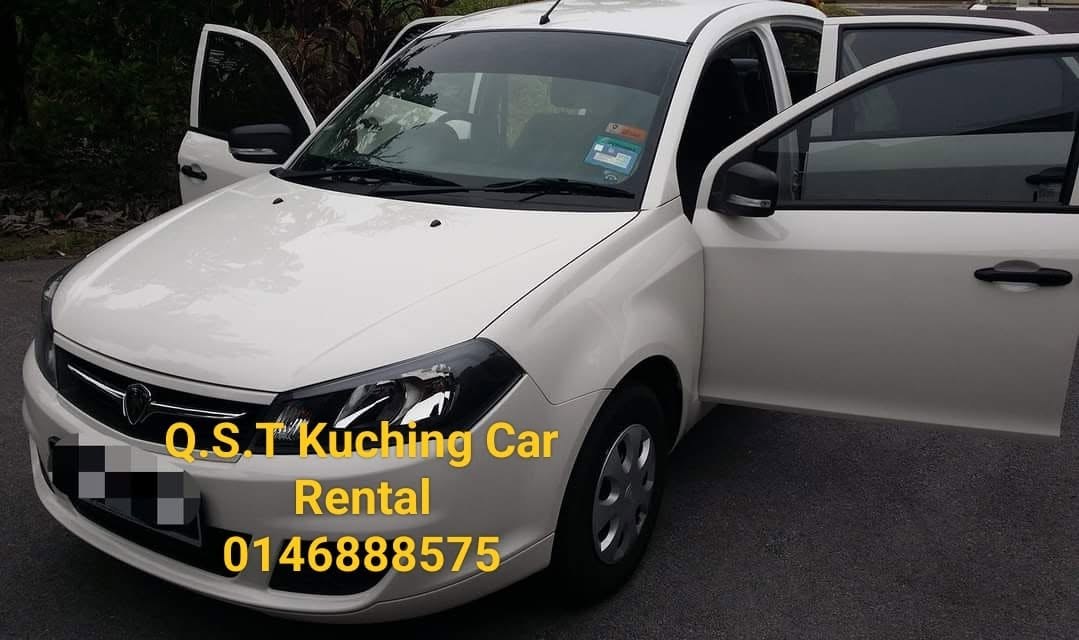Q.S.T Kuching Car Rental: the cheapest headline in the city, and a CDW priced as a percentage