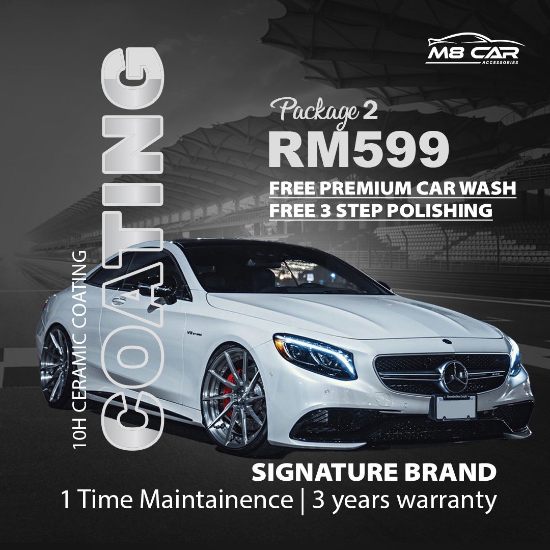 M8 Car Accessories and Tinted, seven Klang Valley branches
