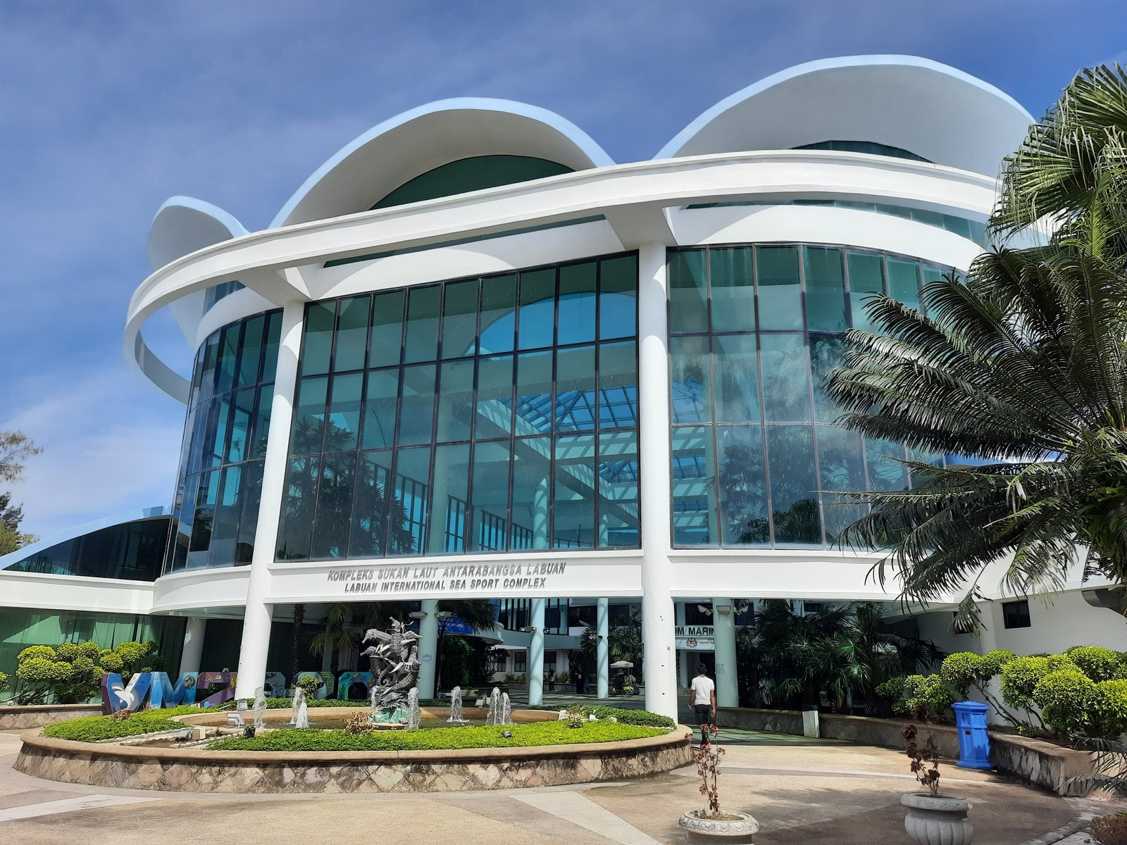 Labuan International Sea Sports Complex — water sports, and the jetty every island boat leaves from