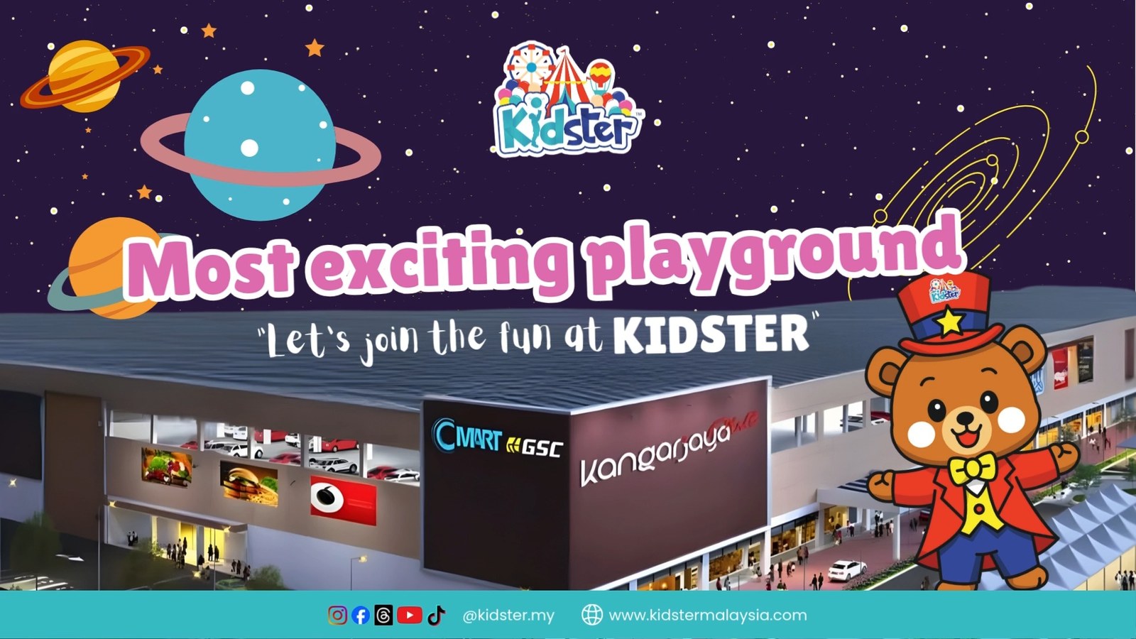 Kidster Indoor Playground — Kangar Jaya Mall, Kangar
