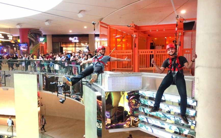 Zipline Genting: RM45 alone, RM30 a head if four of you go together