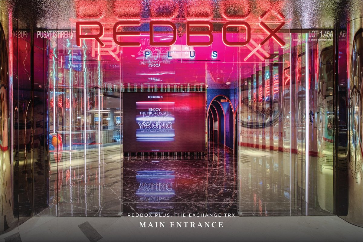 Red Box and Red Box Plus (Pavilion KL, The Exchange TRX, The Curve, The Gardens, AEON Bukit Tinggi)