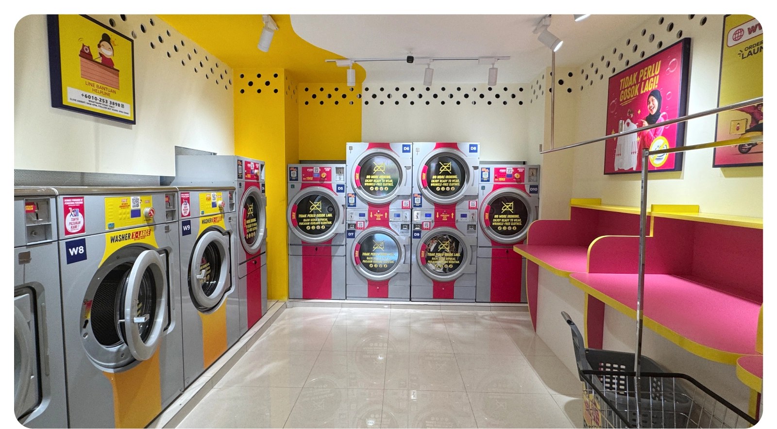 dobiQueen (90+ Klang Valley outlets, plus pickup)