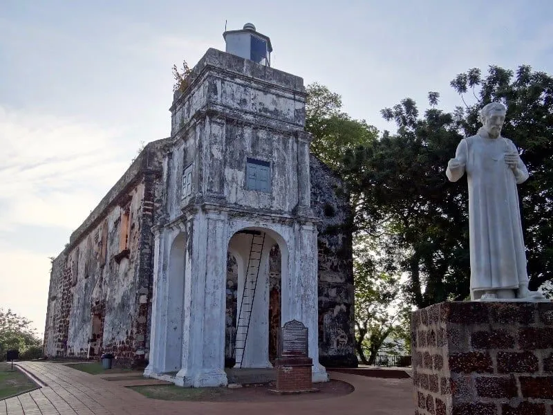 St Paul's Hill (Ruins of St Paul's Church)