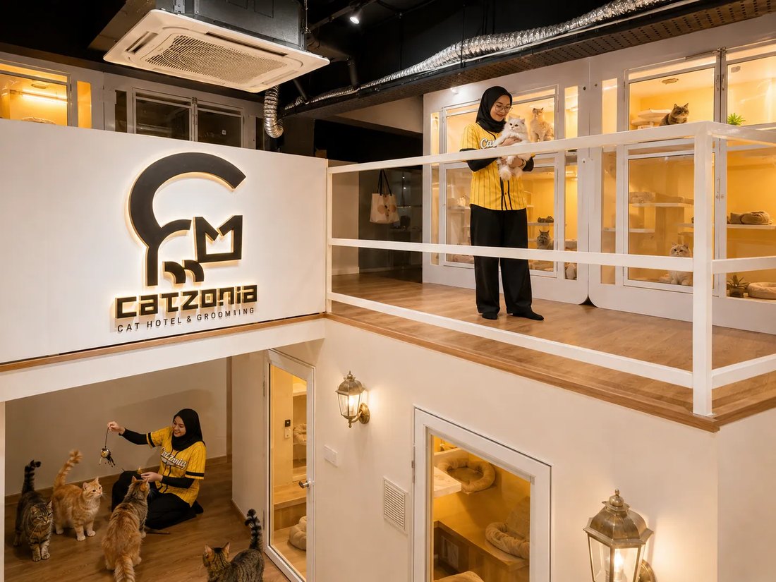 Catzonia: cats only, nine outlets, and the only operator that does not bill the check-out day