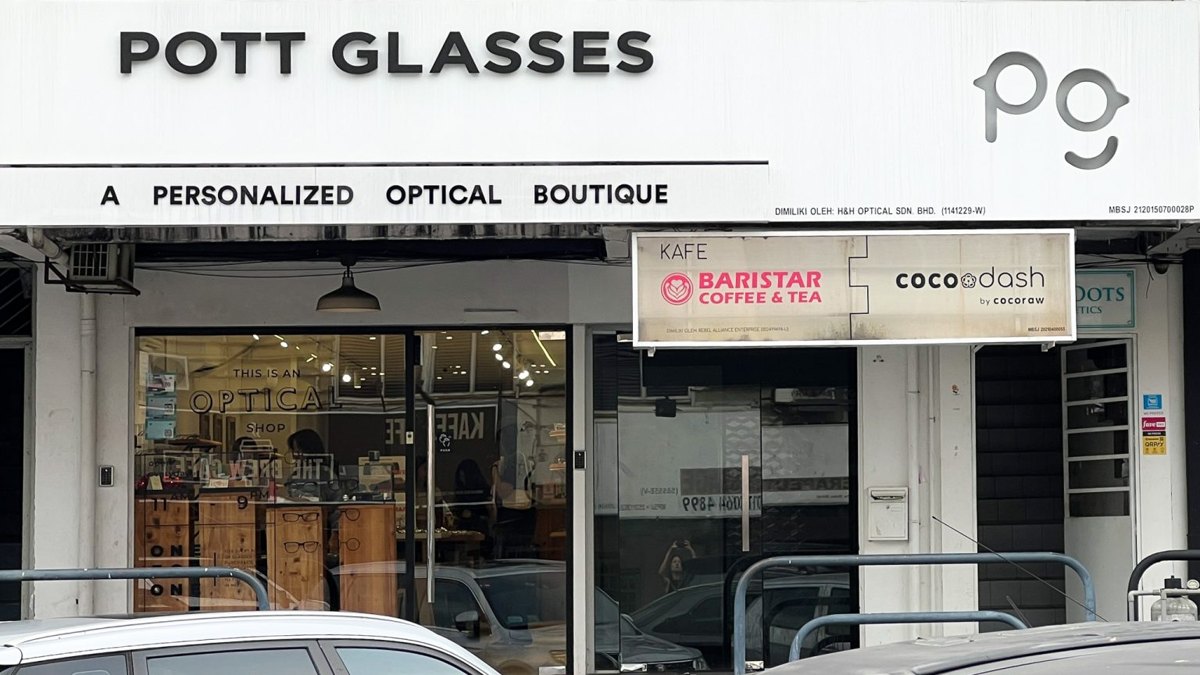 Pott Glasses（梳邦SS15、SS2、哥打白沙罗、Desa Sri Hartamas等）