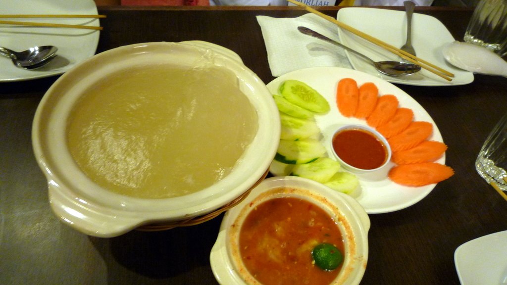 H'ambuyat Semangkuk Agung 的ambuyat(沙谷米)