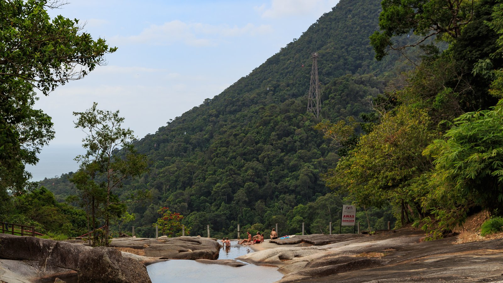 Telaga Tujuh (Seven Wells) Waterfall